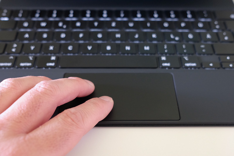 Das Apple iPad Pro mit dem Magic Keyboard