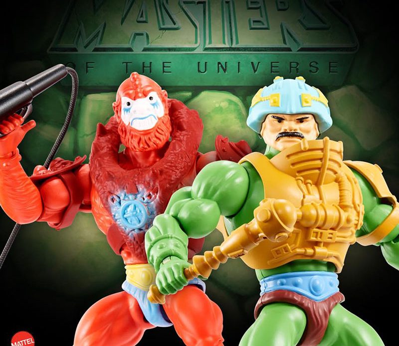 Beast-Man und Man-At-Arms, Masters of the Universe Origins von Mattel